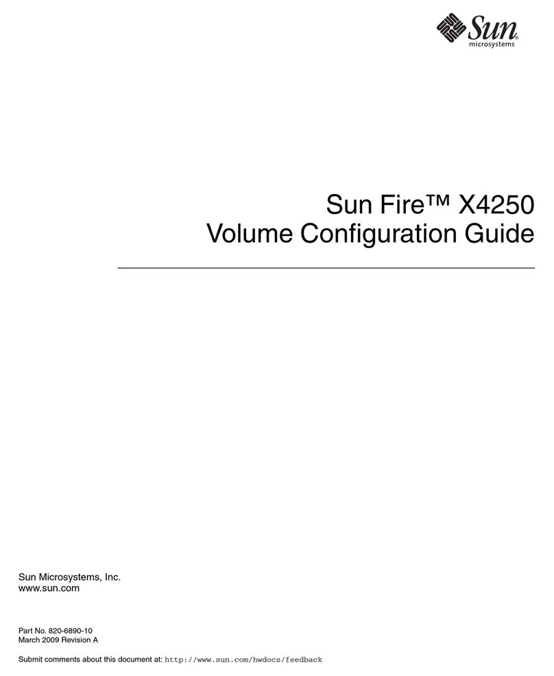 Sun Microsystems Sun Fire X4250 User manual