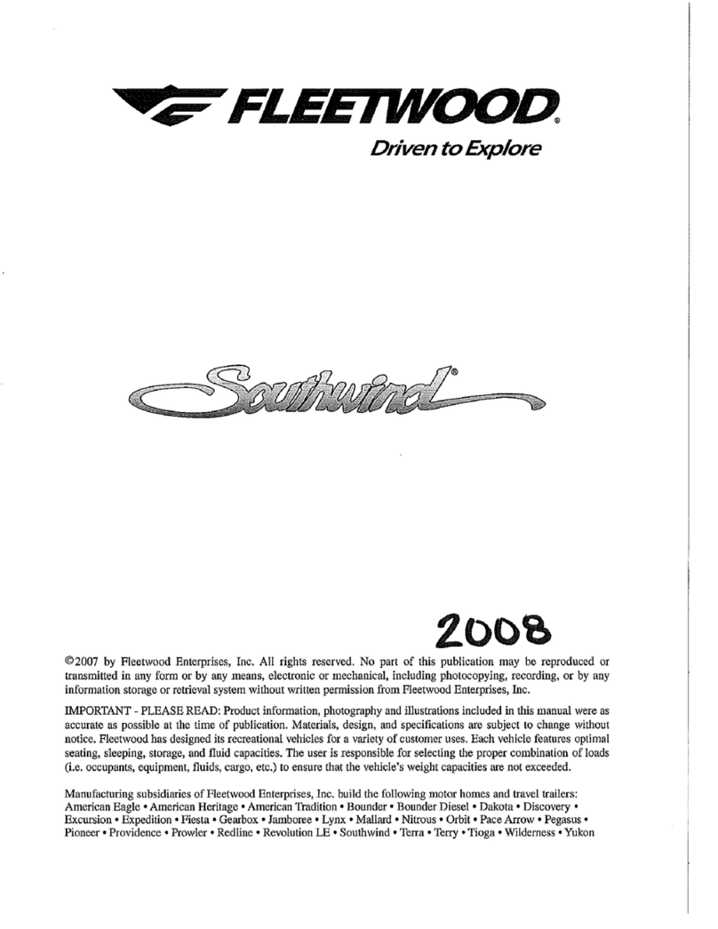 Fleetwood 2008 Southwind user guide