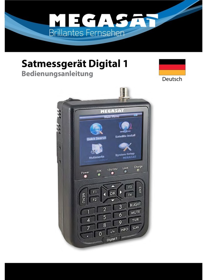 Megasat Digital 1 user manual