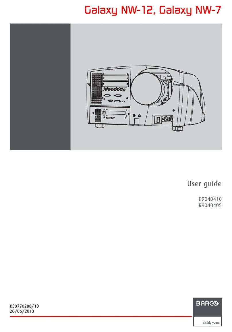 Barco NW-12 User manual