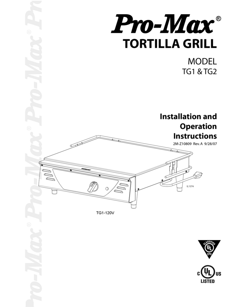 Promax TG1 User manual