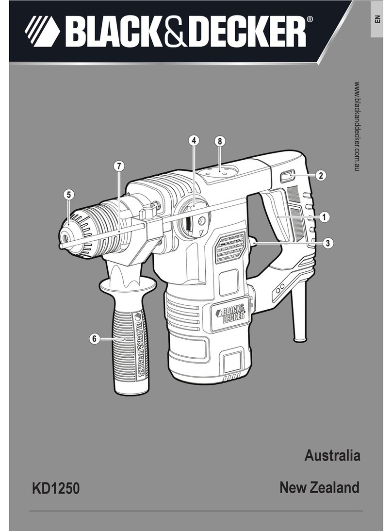 Black & Decker KD1250 User manual