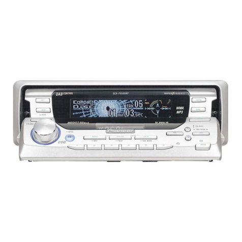 Pioneer DEH-P850MP User manual