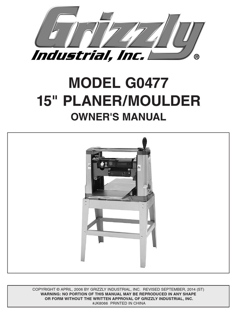 Grizzly G0477 User manual