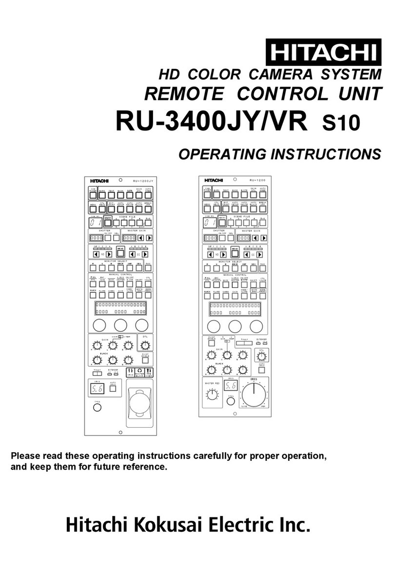 Hitachi RU-3400JY/VR S10 operating instructions