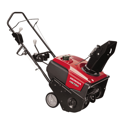Honda HS720A owner's manual