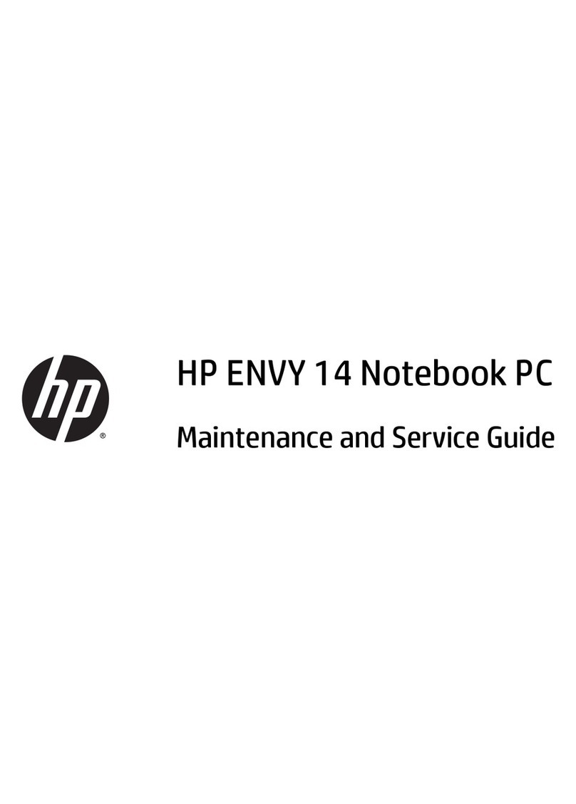 HP ENVY 14 Manual HP ENVY 14 Manual