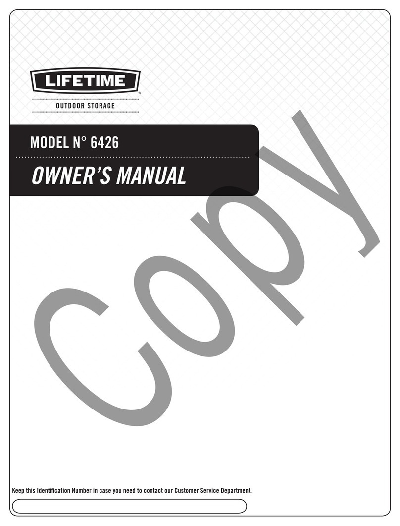 Lifetime 6426 owner's manual