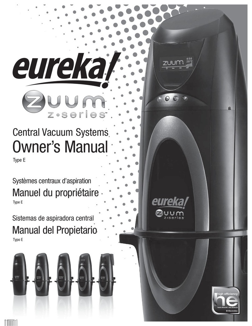 Eureka Zuum ECV5200 owner's manual