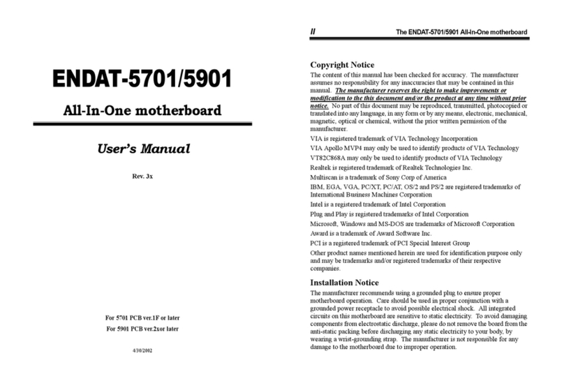 Unicorn ENDAT-5701 user manual
