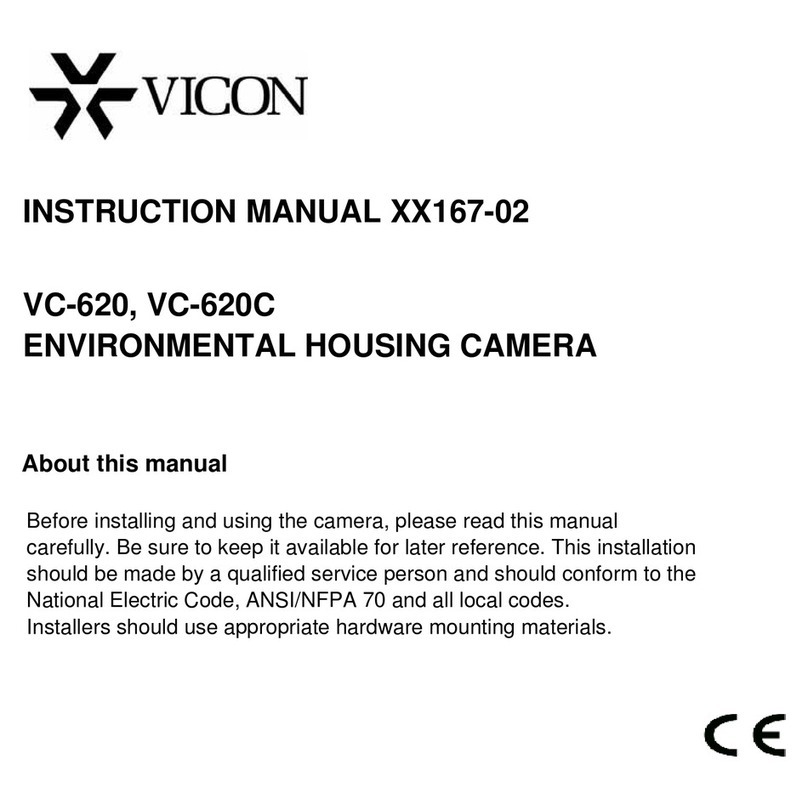 Vicon VC-620 instruction manual