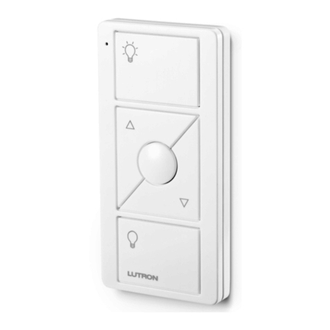 Lutron Electronics Pico QSR4P-3R User manual
