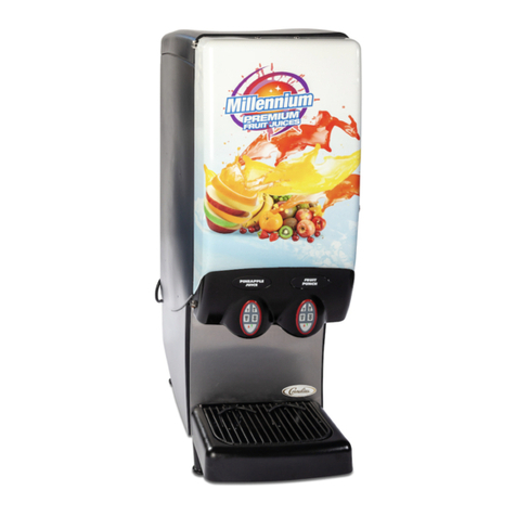 Cornelius 2 Flavor Post-Mix Cold Coffee Dispenser Quest... User manual