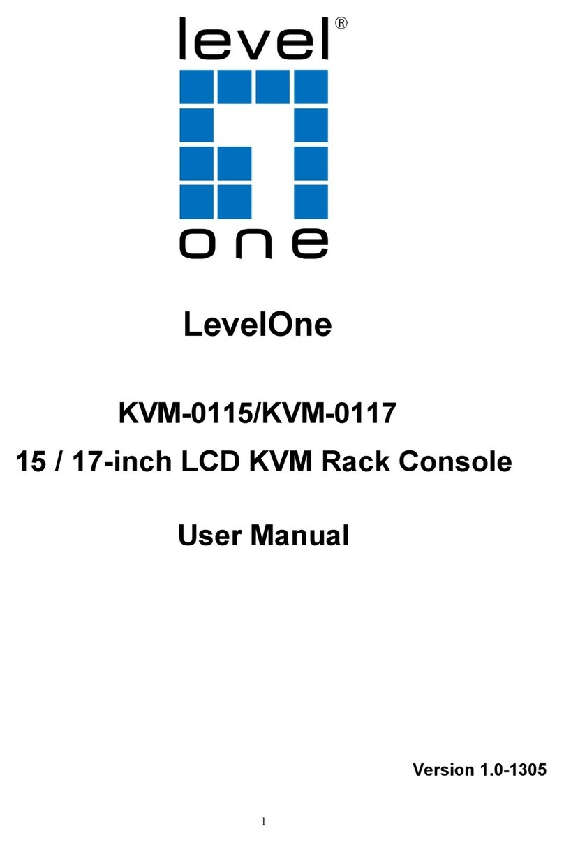 LevelOne KVM-0115 User manual LevelOne KVM-0115 User manual