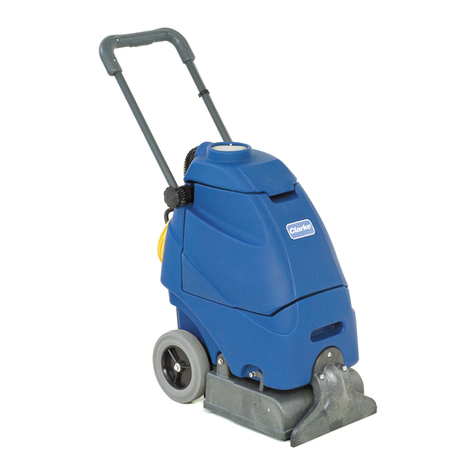 Clarke Clean Track 12 User manual
