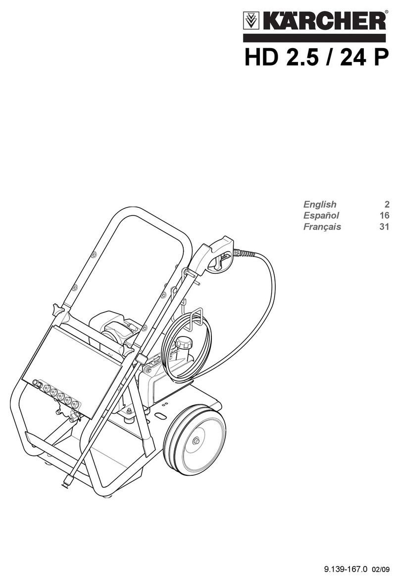Kärcher HD 2.5 / 24 P User manual