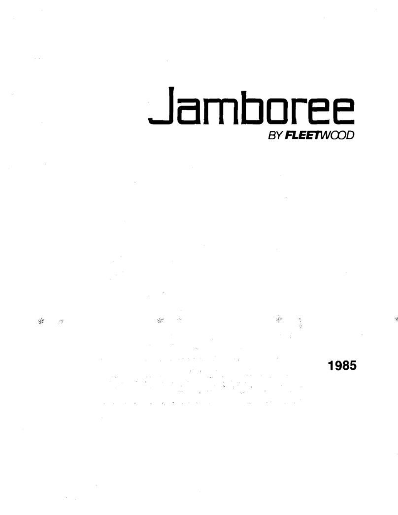 Fleetwood Jamboree 1985 owner's manual