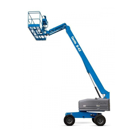 Genie S-40 TRAX User manual Genie S-40 TRAX User manual