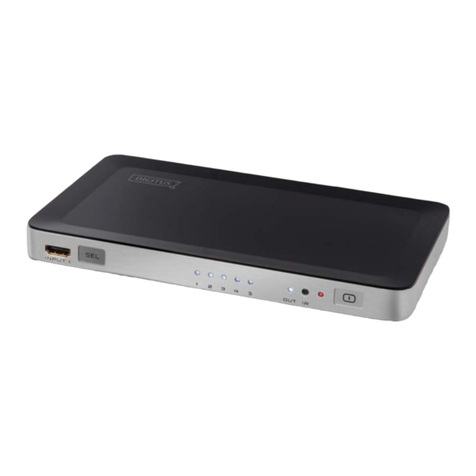 Digitus 5-Port HDMI Switch User manual