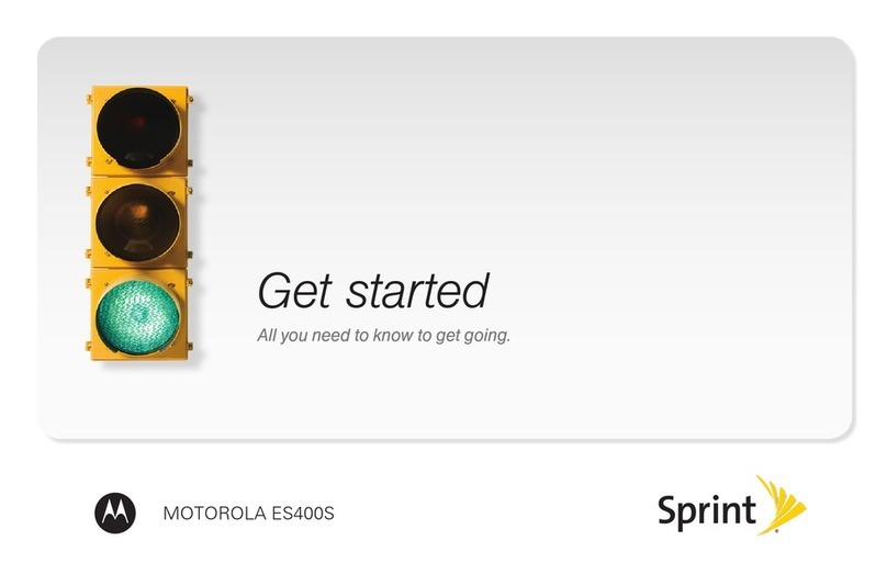 Motorola Sprint ES400S User manual