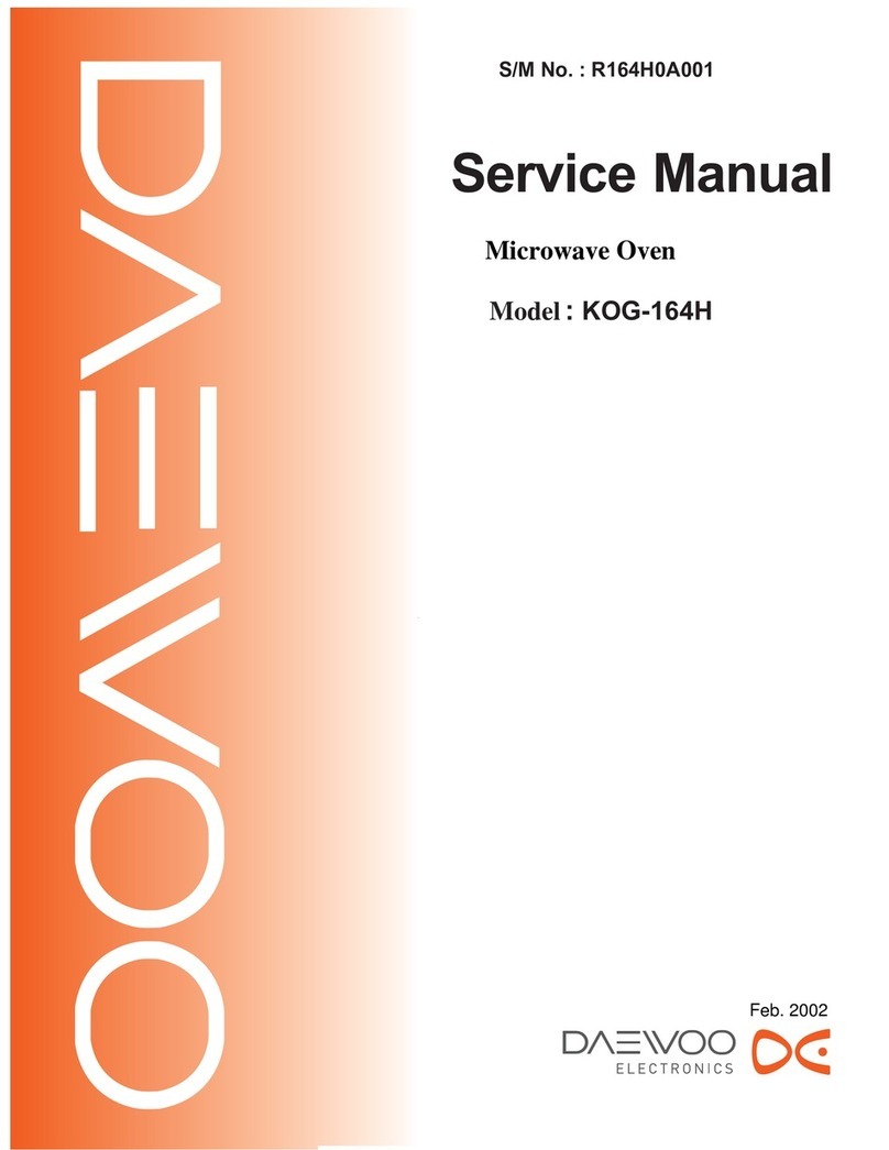 Daewoo KOG-164H User manual