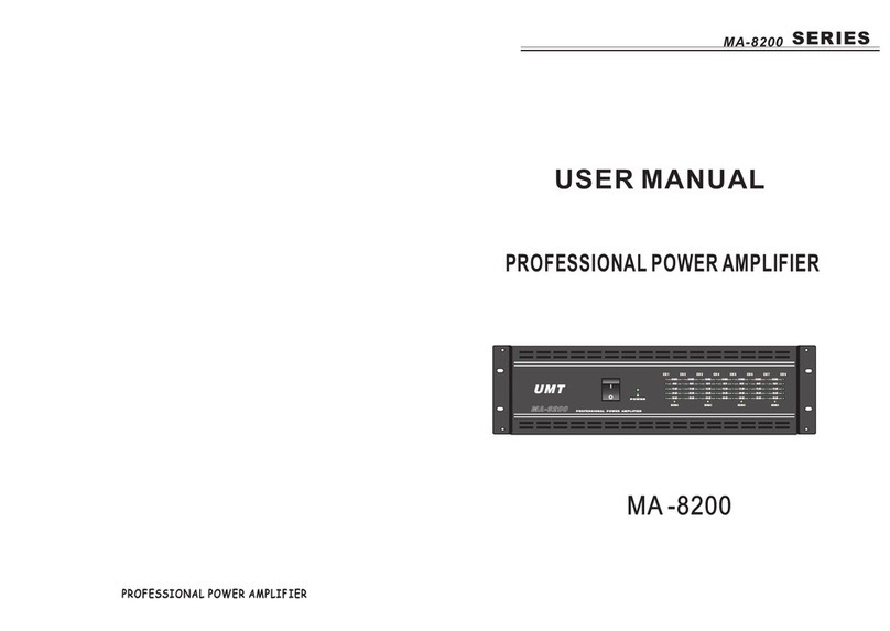 UMT MA -8200 user manual