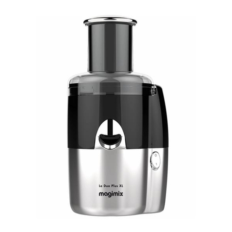 MAGIMIX Le Duo Plus XL Instructions for use