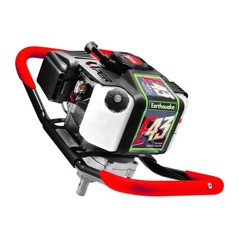 EarthQuake E43 earth auger powerhead Operator's manual