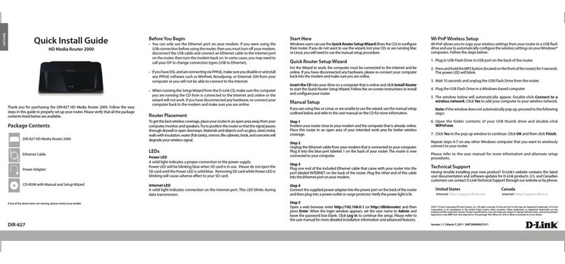 D-Link DIR-827 User manual