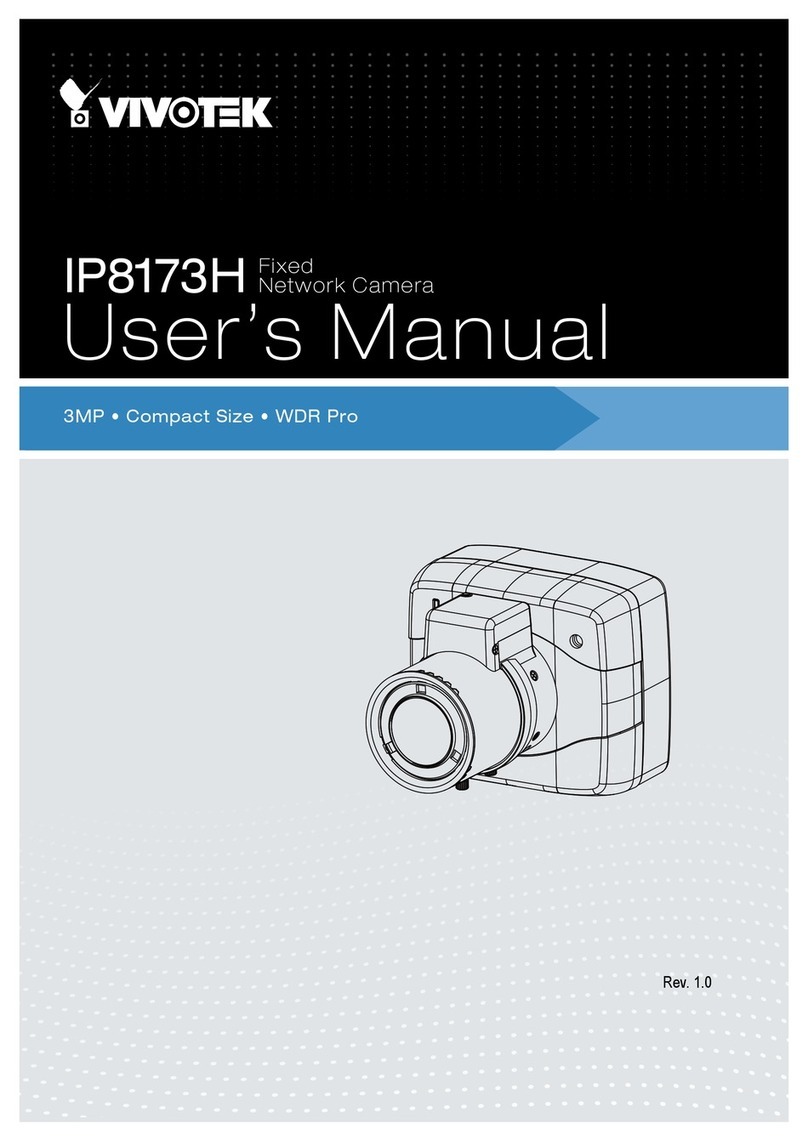 Vivotek IP8173H User manual