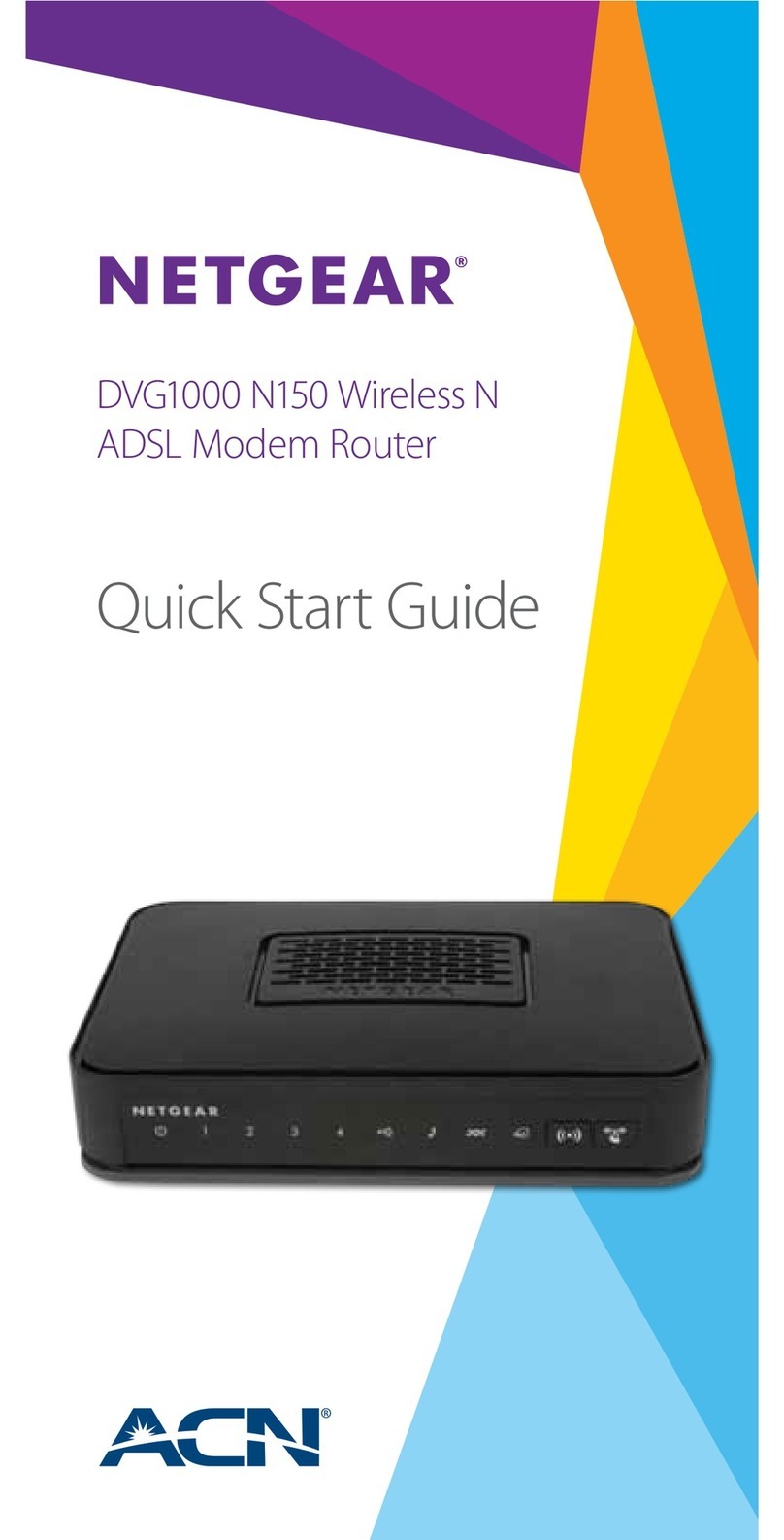 NETGEAR DVG1000 User manual NETGEAR DVG1000 User manual