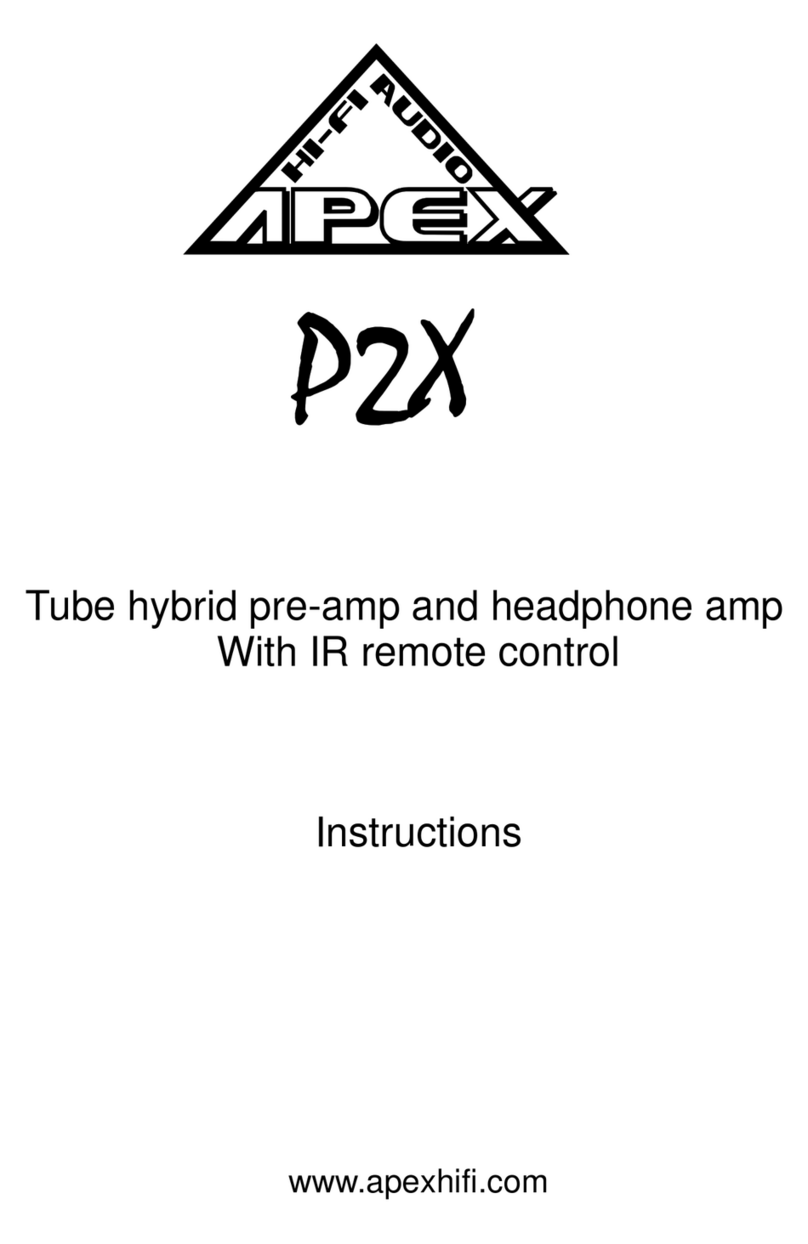 Apex Hi-Fi P2X instructions