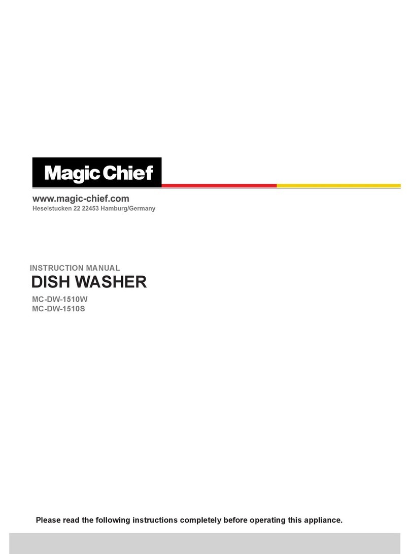 Magic Chief MC-DW-1510W instruction manual