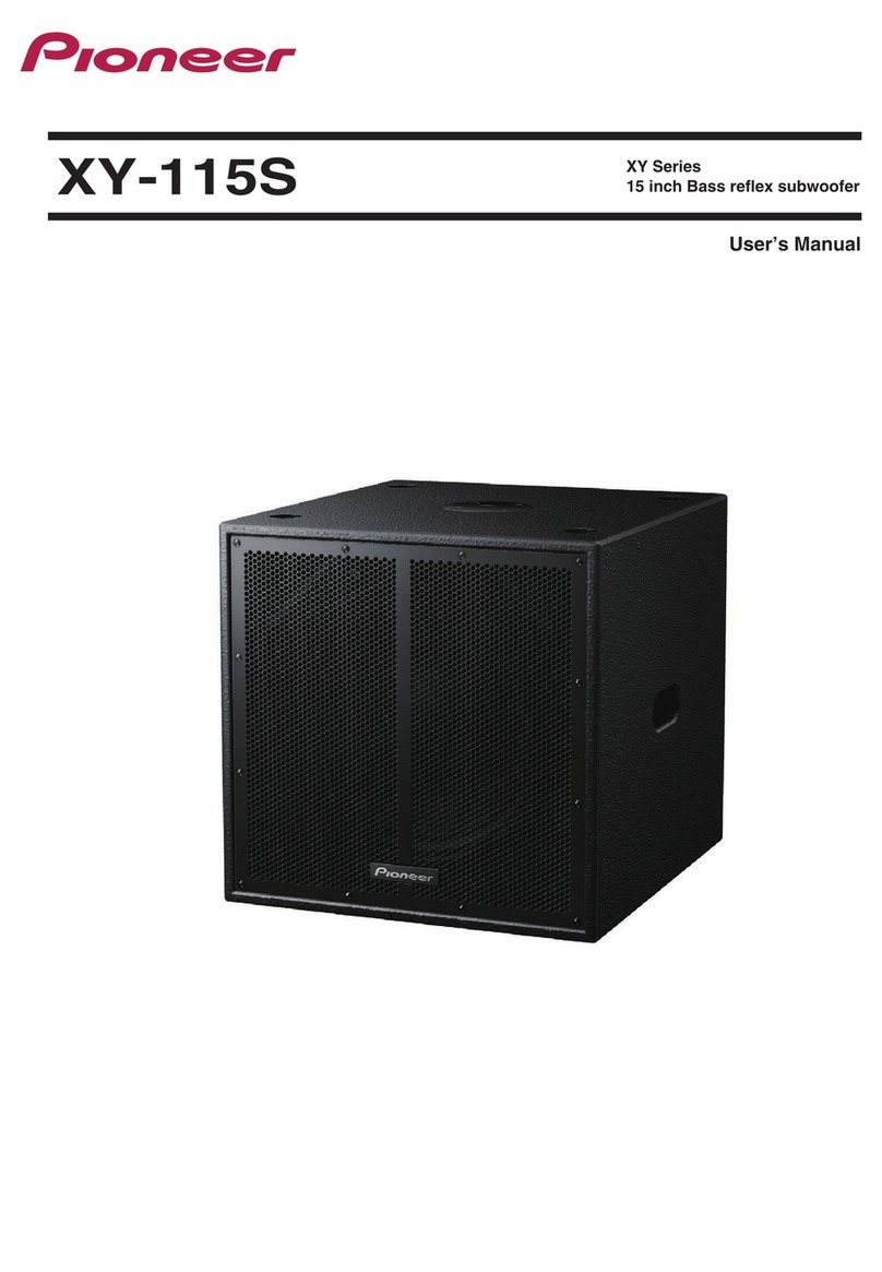 Pioneer XY-115S user manual