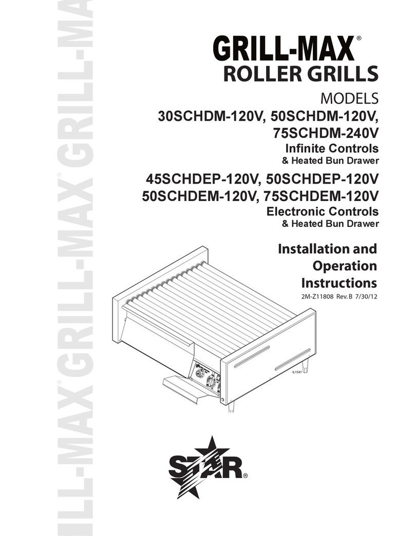 Grill-Max 30SCHDM-120V User manual