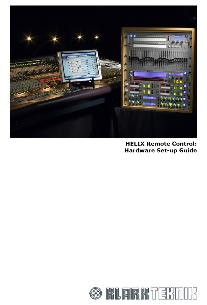 Klark Teknik HELIX Hardware setup guide