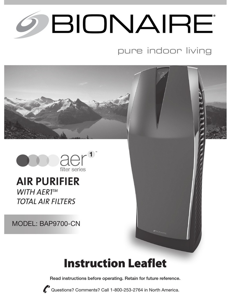 BONAIRE BAP9700-CN Instruction leaflet