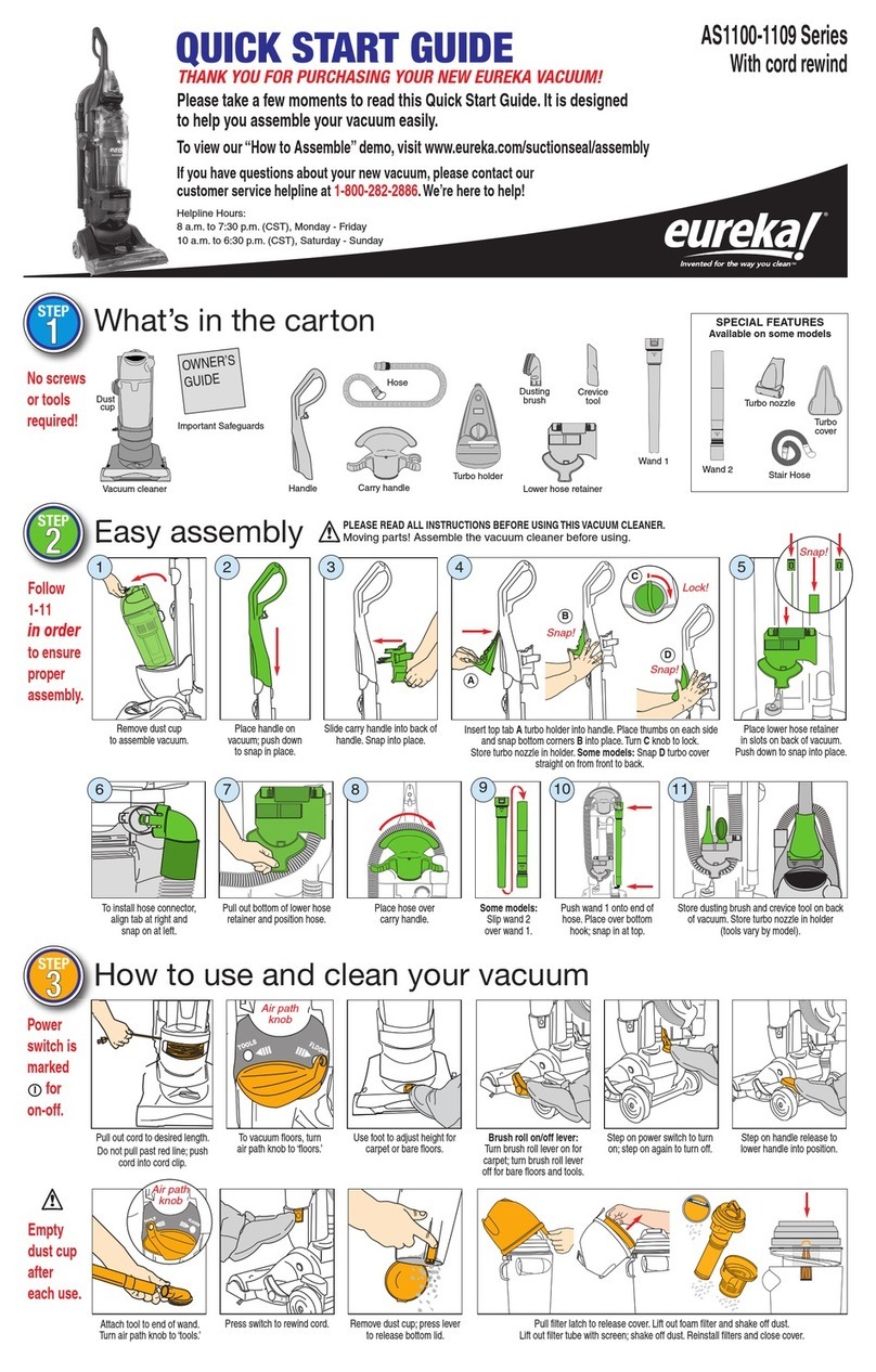 Eureka AS1100-1109 Series quick start guide