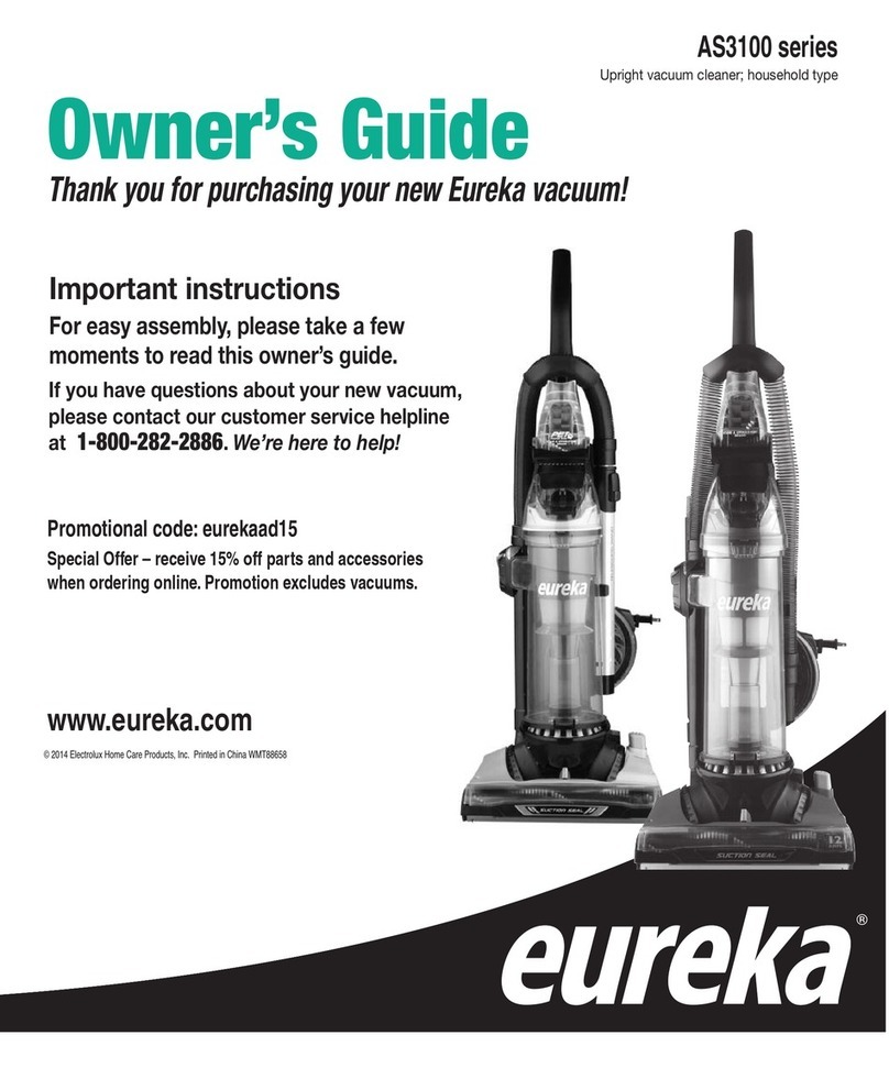 Eureka AS3100 series User manual
