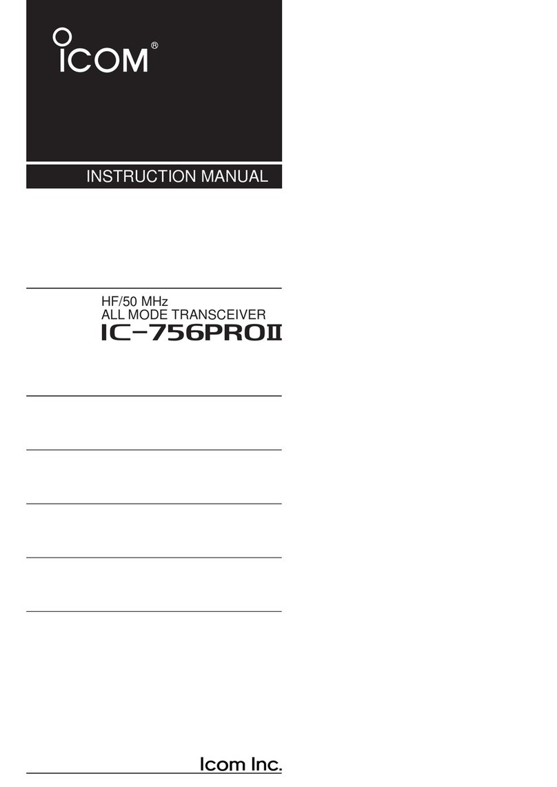 Icom IC-756PROII User manual