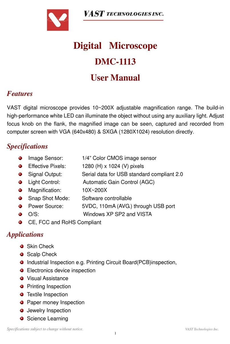 VAST DMC-1113 user manual