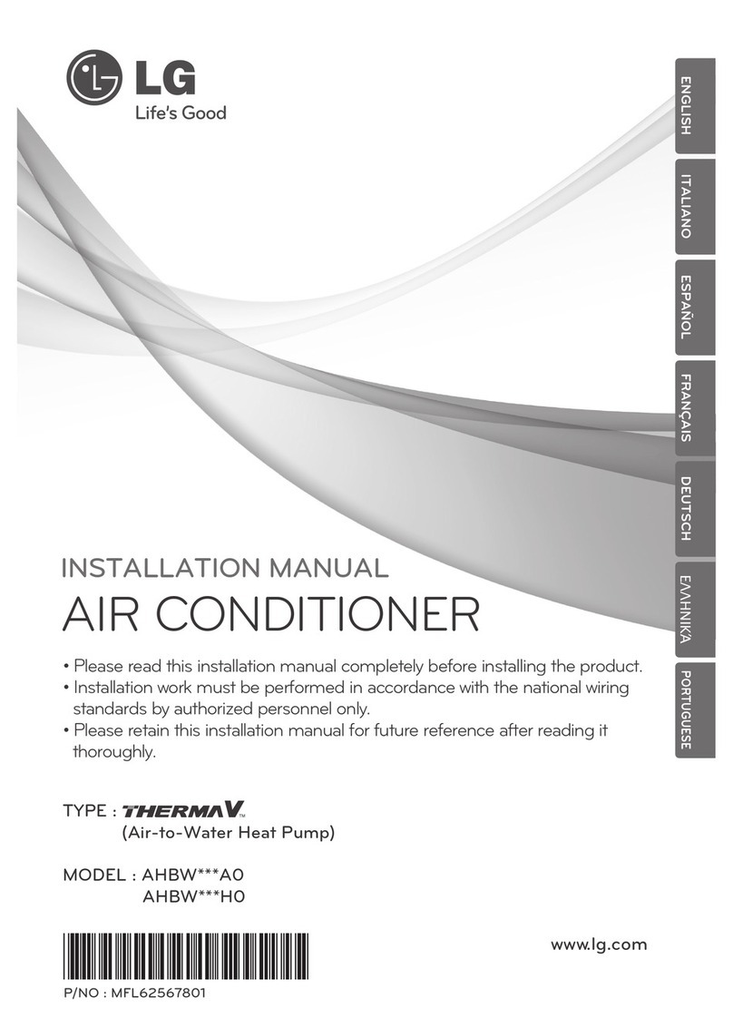 LG AHBW Series User manual