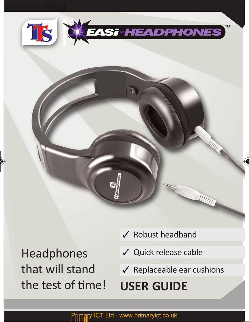 TTS Headphone user guide