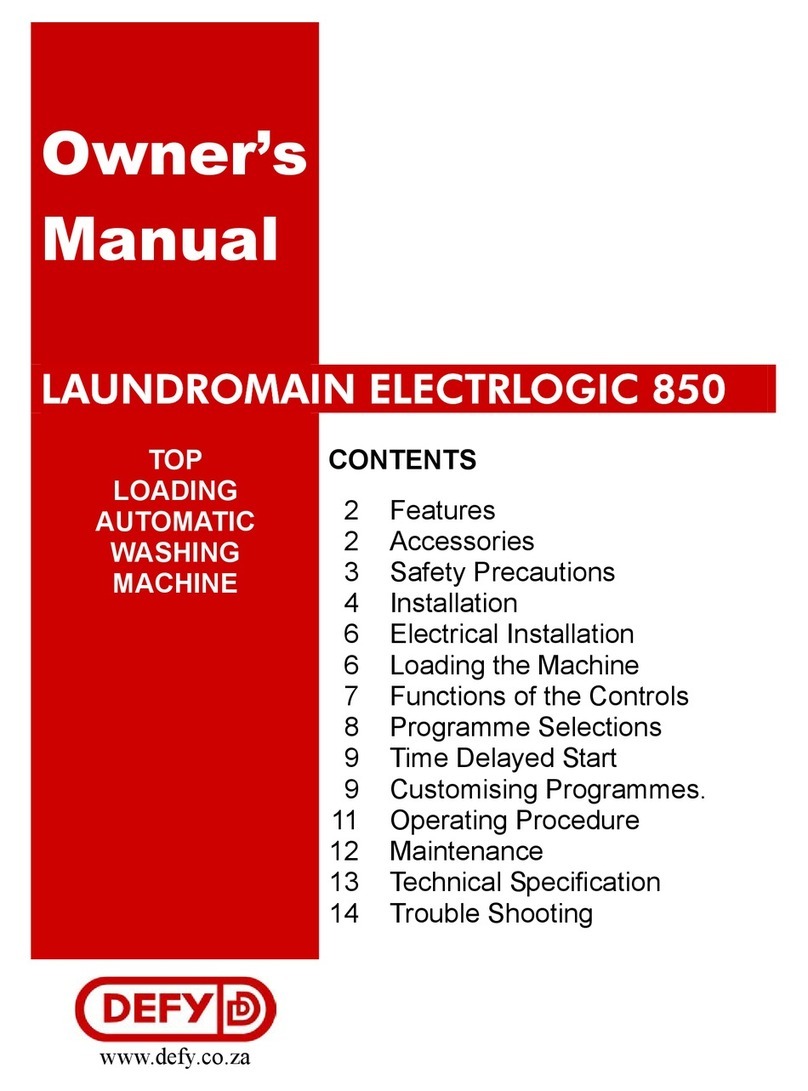 Defy Maximaid 850 User manual Defy Maximaid 850 User manual
