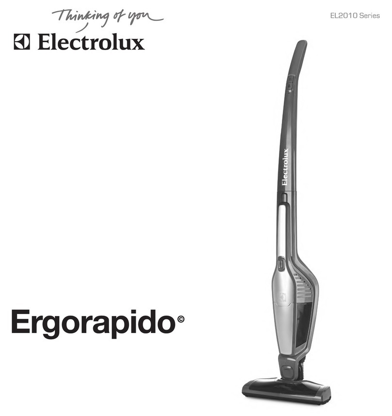 Electrolux Ergorapido EL2010 Series User manual