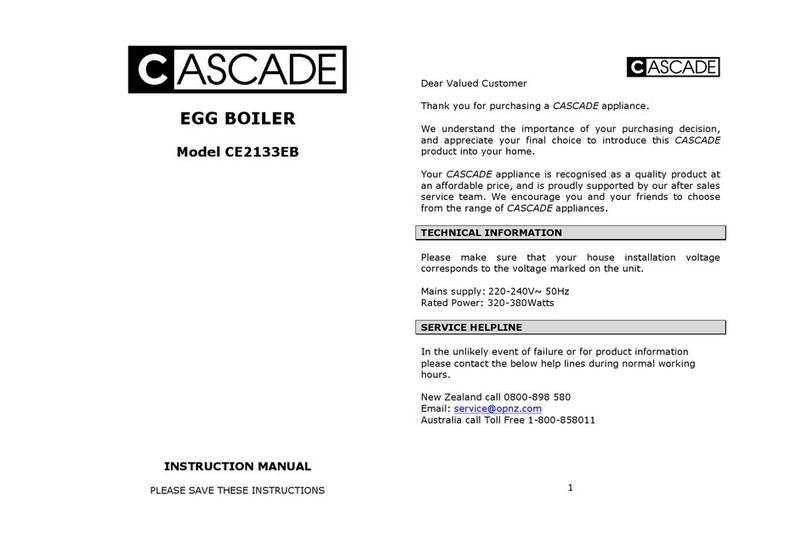 Cascade CE2133EB instruction manual