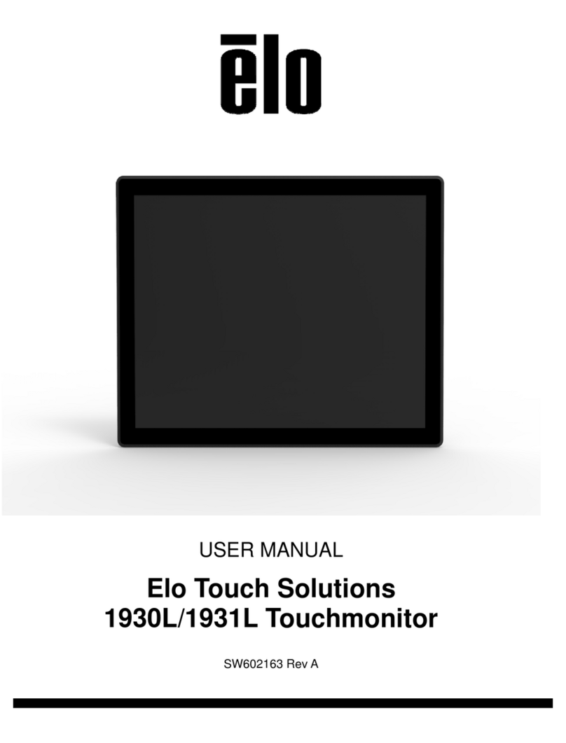 Elo TouchSystems 1930L User manual