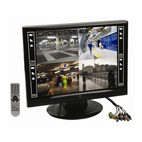 Velleman DVR-4LCD User manual