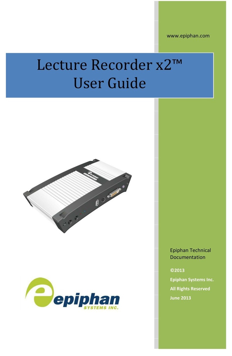 epiphan Lecture Recorder X2 user guide