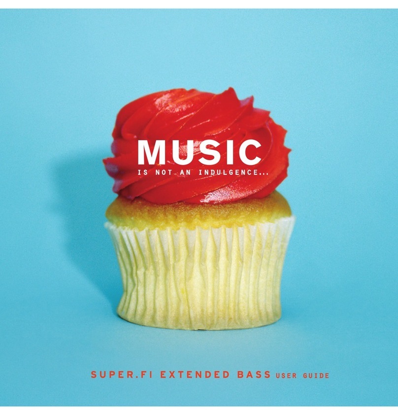 Ultimate Ears Super.fi User manual
